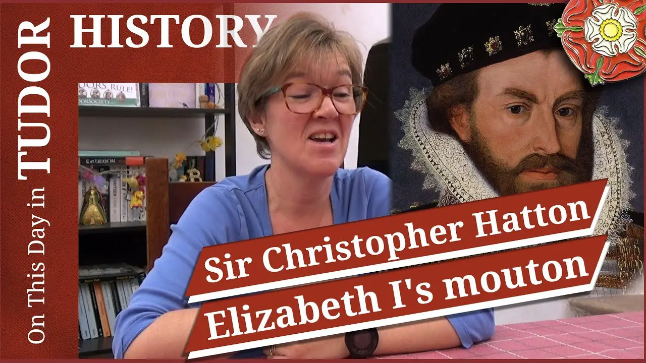 20 November - Sir Christopher Hatton Elizabeth I's mouton and lids ...