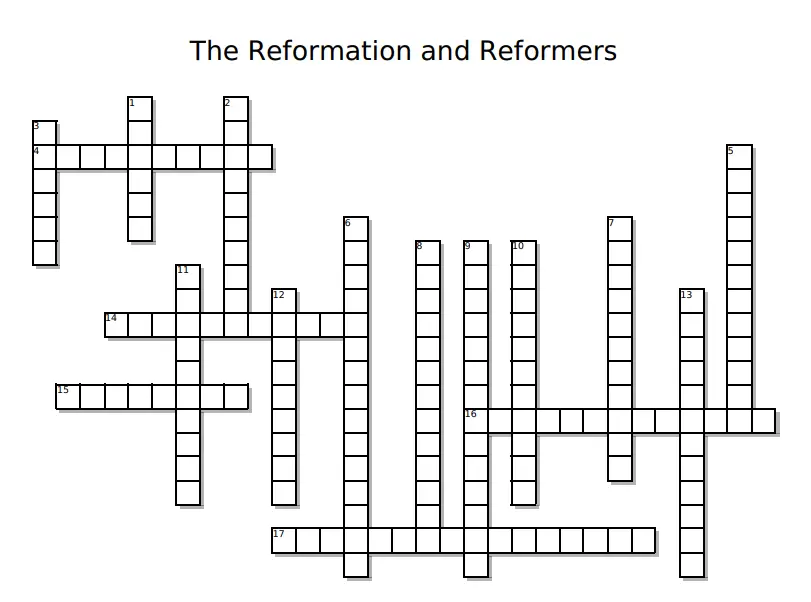 the-reformation-and-reformers-crossword-puzzle-the-tudor-society