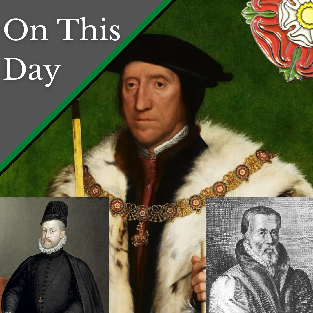 May 21 - Philip of Spain, a Duke of Norfolk, and a Bible translator ...