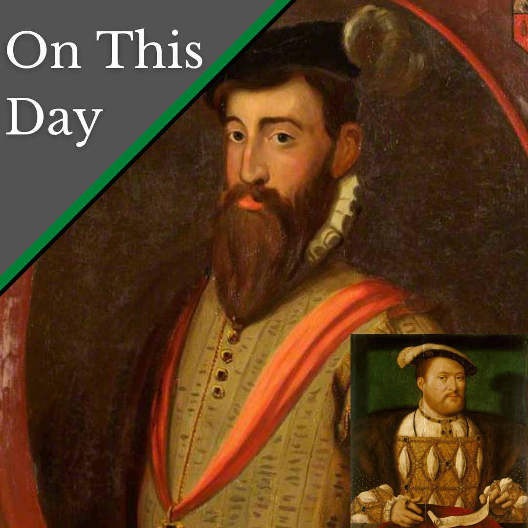 November 3 - A man said to be Henry VIII's illegitimate son dies in the ...