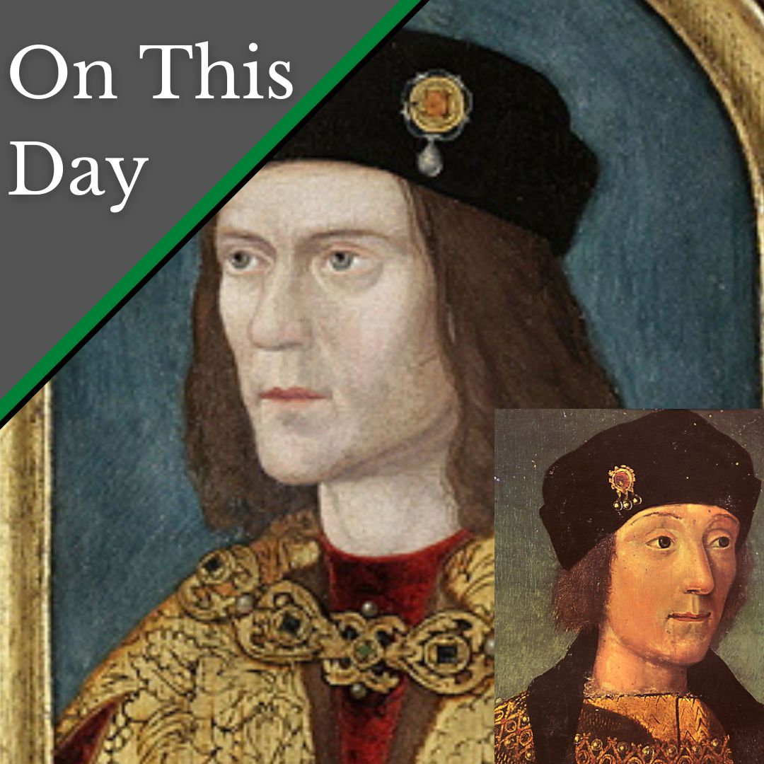 November 7 - Richard III is attainted - The Tudor Society