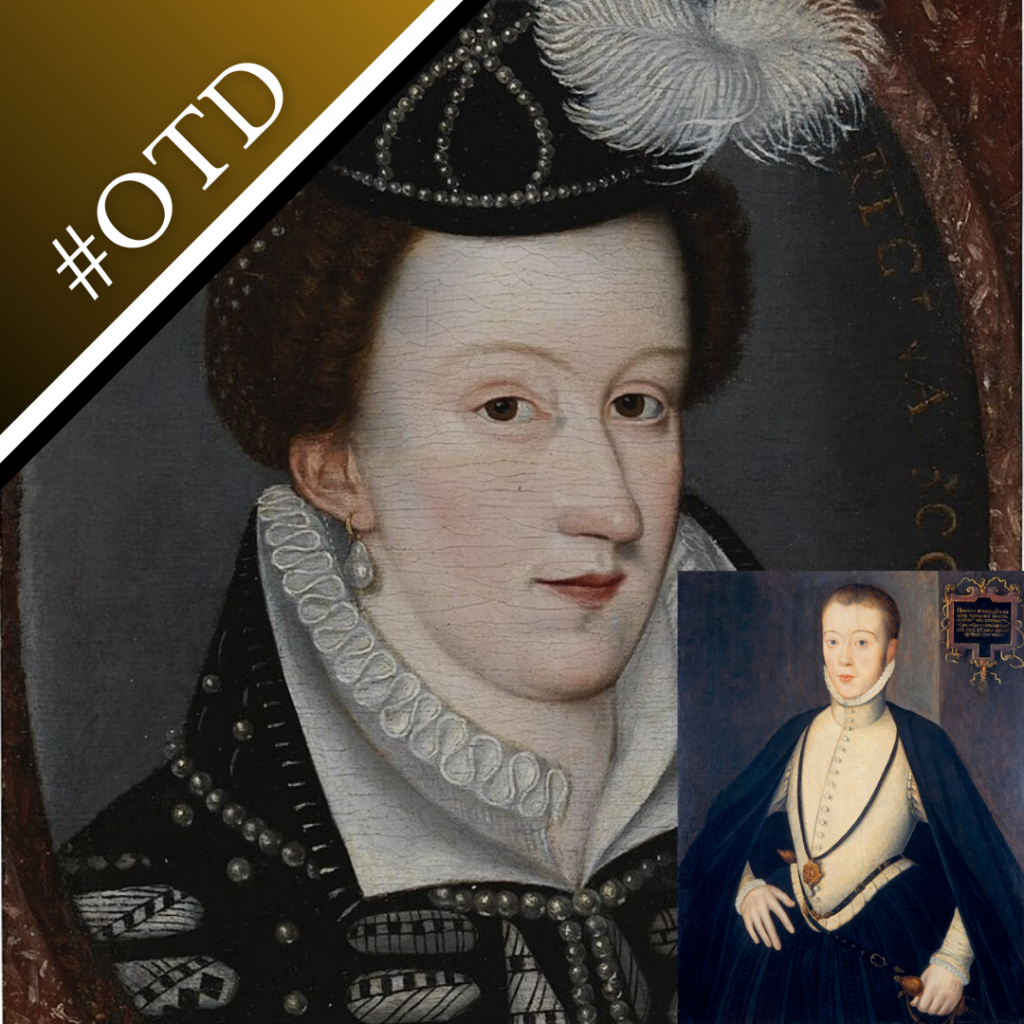 Portraits of Mary, Queen of Scots, and Lord Darnley