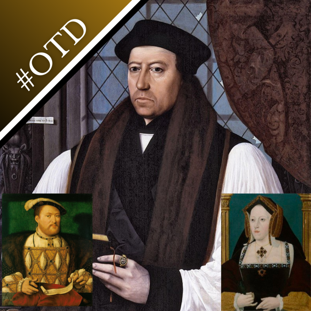 Portraits of Archbishop Thomas Cranmer, Henry VIII and Catherine of Aragon