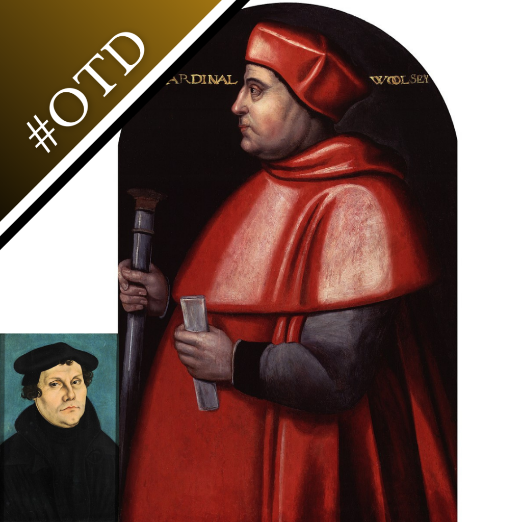 Portraits of Cardinal Thomas Wolsey and Martin Luther