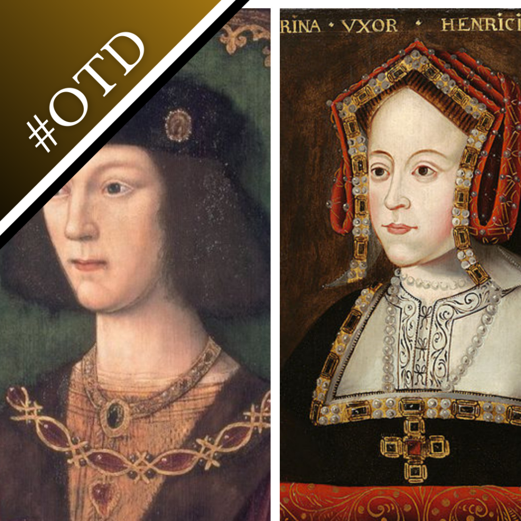 Portraits of a young Henry VIII and Catherine of Aragon