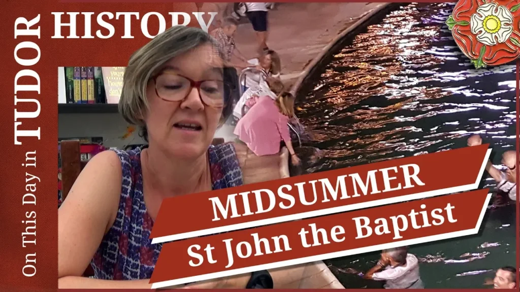 Thumbnail for my video on the Feast of St John the Baptist
