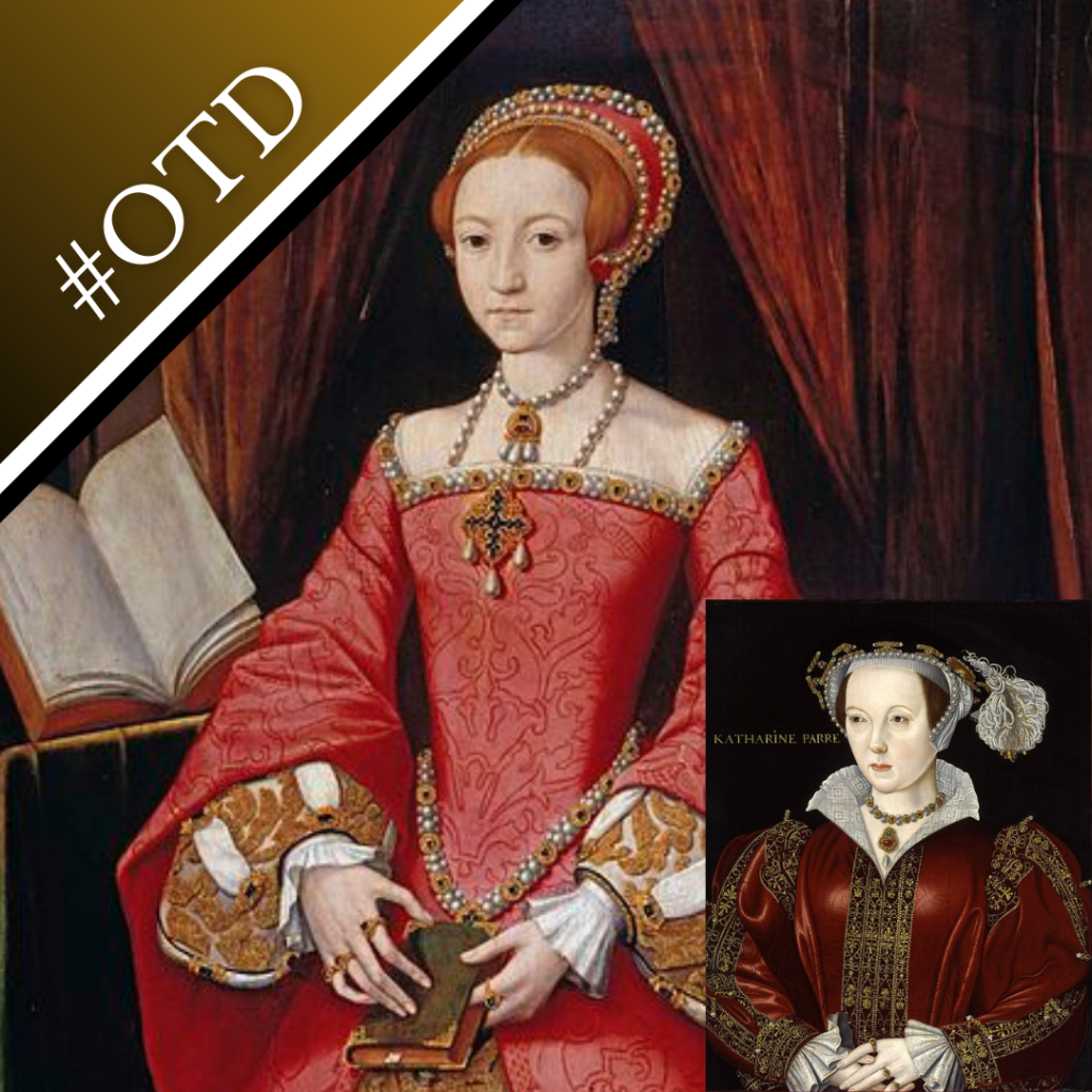 Portraits of a young Elizabeth I and Catherine Parr