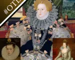 The Armada Portrait of Elizabeth I, and portraits of James VI and Anne of Denmark