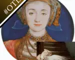 Miniature of Anne of Cleves with a painting of Amy Robsart's death