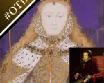 Coronation miniature of Elizabeth I and a portrait of Mary I